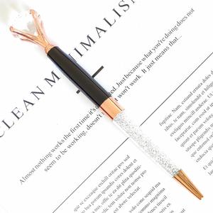 Big Diamond Rotating Metal Custom Logo Printed Crystal <b>Pen</b> Promotion Corporate Activity Business <b>Gift</b> Ballpoint <b>Pens</b> - Product Image 3