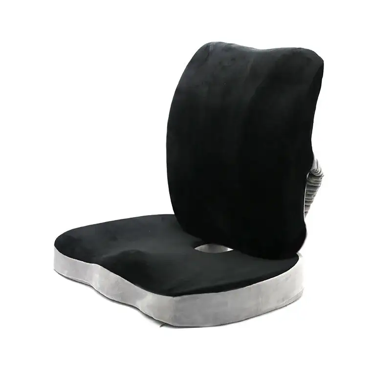 Yeni tasarım lomber destek yastığı ofis koltuğu araba kamyon Tailbone alt sırt ağrı kesici bellek köpük koltuk geri bel yastığı