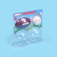 Emballage en blister transparent en plastique sur mesure pour jouets et papeterie, vente en gros d'usine