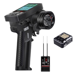 Télécommande Hot <span class=keywords><strong>RC</strong></span> CT-8B <span class=keywords><strong>8</strong></span> canaux avec écran couleur 2.4G et récepteur 8CH pour véhicules <span class=keywords><strong>RC</strong></span> (voiture, bateau, tank) de course et de drift - Product Image 6