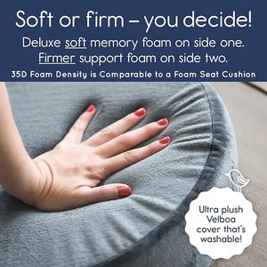 Oreiller de soutien de maternité personnalisé pour dormir, coussin de soutien latéral doux pour la grossesse, oreiller de soutien abdominal pour le dos, les jambes et les genoux - Product Image 3