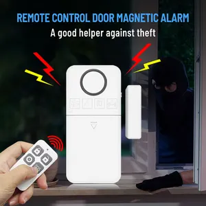 130dB Door And Window Remote Control Smart Home Security Alarm Warning System With Magnetic Sensor