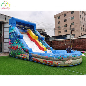 18ft 20ft ngoài trời chơi Inflatable hồ bơi trượt nước để bán - Product Image 5