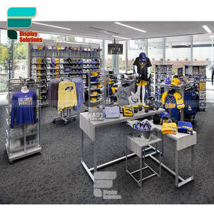 Estantes de exhibición de fabricación de fábrica de proveedores originales para tienda de ropa Estante de exhibición de ropa Decoración Tiendas de ropa - Product Image 2