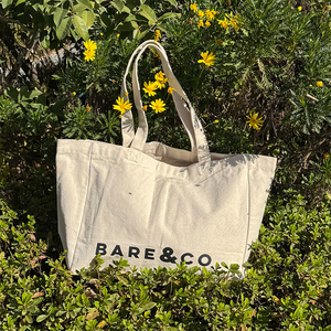 Sac fourre-tout en toile de coton personnalisé avec logo pour femme, grande capacité, pour <span class=keywords><strong>week</strong></span>-<span class=keywords><strong>end</strong></span>, fête, plage - Product Image 4