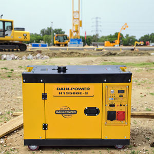 5KVA 7KVA 8KVA 10KVA超静かディーゼル発電機セット110V 220V 380Vディーゼル発電機防音AC発電機10KW 20KW 50/60hz - Product Image 1