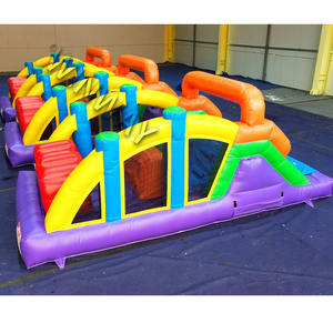Pista de Obstáculos Inflable de Grado Comercial, Suministro Directo de Fábrica, <span class=keywords><strong>Mini</strong></span> Pista de Obstáculos Inflable para Niños, Lista para la Venta - Product Image 5
