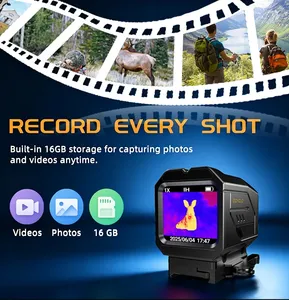 กล้องถ่ายภาพความร้อนแบบมินิ GOYOJO รุ่น Mini Touch ความละเอียด 256x192 กล้องมองกลางคืนแบบดิจิตอล กล้องอินฟราเรดแบบพกพา GPS213 GPS213 GOYOJO Th - Product Image 5
