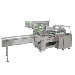 Empacadora De Paquete De Flujo Horizontal Con Almohada Para <span class=keywords><strong>Pan</strong></span> Galletas Pastel Nueces <span class=keywords><strong>Y</strong></span> <span class=keywords><strong>Chocolate</strong></span> En Envases De Papel <span class=keywords><strong>Y</strong></span> Foil - Product Image 2