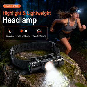 <span class=keywords><strong>Linterna</strong></span> <span class=keywords><strong>Frontal</strong></span> Recargable HP400 <span class=keywords><strong>Boruit</strong></span>, Mini <span class=keywords><strong>Linterna</strong></span> <span class=keywords><strong>Frontal</strong></span> LED de Alto Rendimiento de 650 Lúmenes para Escalada, Pesca y Actividades al Aire Libre - Product Image 2