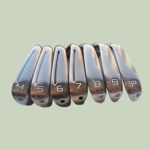 Brand New Right Handed Iron 7pcs Golf Clubs Vintage Copper <b>Set</b> 4-9p Stiff Flex Graphite/steel Shaft Portable Head Cover Free - Product Image 1