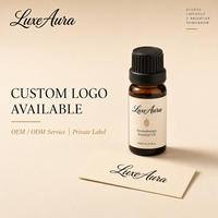 LuxeAura Natürliches Ätherisches Öl 10ML Aromatherapie Hautpflege Massage Entspannend Reiner Pflanzenextrakt Private Label Großhandel OEM