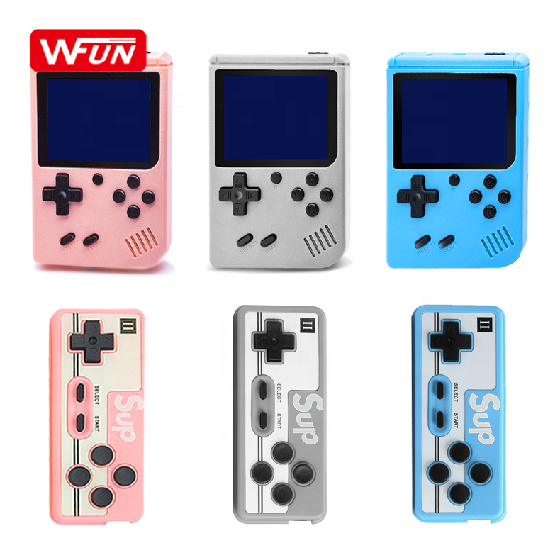 Мини 500 игр в 1 Macaroon видеоигры плеер 3,0 дюймов Ретро портативная игровая консоль для детей подарок