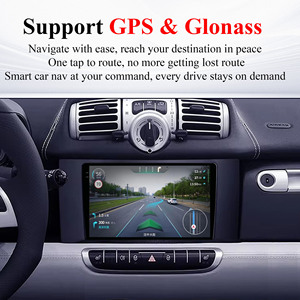 Lettore DVD per Auto Android <span class=keywords><strong>Serie</strong></span> Smart Penhui per Mercedes Benz Smart Fortwo 2 2010 - 2015 Radio GPS Navigazione Multimediale - Product Image 4