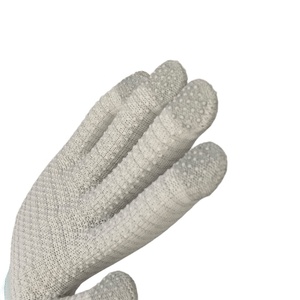 13G ESD شريط الكربون سلس محبوك قفاز العمل قبضة PVC منقط عدم الانزلاق مكافحة ساكنة قفازات للصناعة - Product Image 5