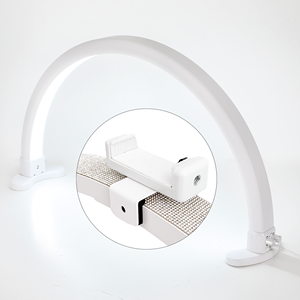 Herramientas <span class=keywords><strong>para</strong></span> Salón de Belleza - Lámparas LED de Alta Potencia con Logotipo Personalizado y Lámpara de Mesa con Arco de Media Luna - Product Image 6