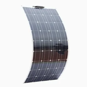 Panneau solaire ETFE flexible de 360W avec panneau solaire à couche mince semi-flexible léger de 200W