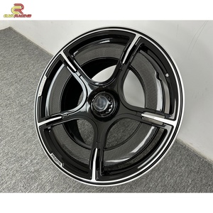 Jantes de style B avec revêtement en fibre de carbone pour Mercedes Benz W464 G63 G500 G550, en alliage d'aluminium, pièces de voiture, jantes forgées - Product Image 2