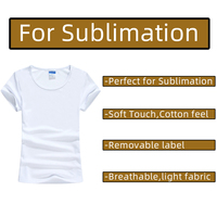 LiDong Süblimasyon Tişörtleri %100 Polyester Pamuk Hissiyatı Hızlı Kuruyan Düz Özel Baskılı Unisex Yetişkin Regular Fit Kısa Kollu O Yaka