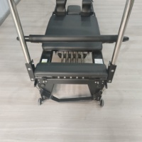 Machine de Pilates Reformer en alliage d'aluminium, équipement d'exercice de Pilates pour studio et salle de sport, trois en un