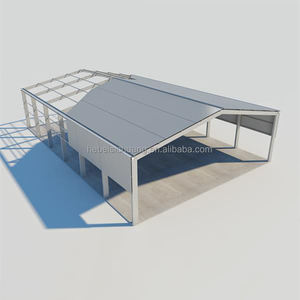 Magazzino Prefabbricato Moderno Economico, Struttura in Acciaio Prefabbricata, Hangar Isolato in Vendita - Product Image 1