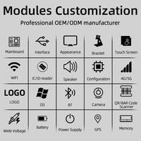 Moniteur de kiosque de 21 pouces Ip65 moniteur d'affichage industriel étanche écran Ip65 moniteur d'affichage pour kiosque de support d'Inquary