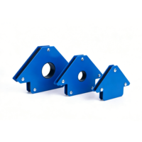 Support de soudage magnétique DEWEN Arrow, pince axiale industrielle en acier avec aimant, fixateur de soudage à revêtement en poudre 180A