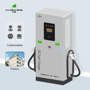 可定制智能Ev Dc充电器50Kw-150Kw Dc 3级快速充电站三相落地式充电站