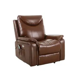 Sofa Đương Đại da massage xoay xoay và Rocking tăng ghế tựa đồ nội thất