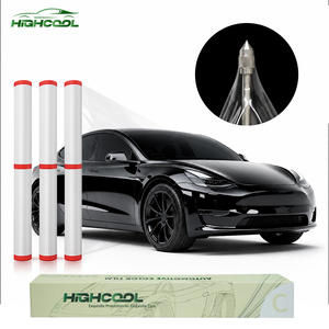 HIGHCOOL Film de protection de peinture transparent en TPU pour carrosserie entière, auto-réparateur, résistant aux UV, conçu pour le detailing automobile - Product Image 1