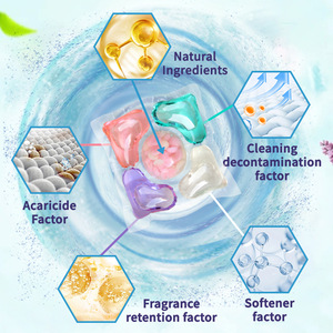 Cápsulas de Detergente para Ropa YUCO, Paquete en Cubeta, Multiefecto, Fragancia Duradera, Antibacteriano, Antiácaros, Eliminación de Manchas - Product Image 4