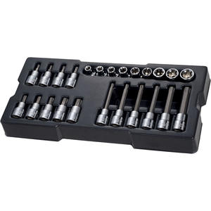 Juego de Puntas Torx STANLEY Modulo Set de 24 Piezas con Enchufe de 1/2 Pulgada - Product Image 1