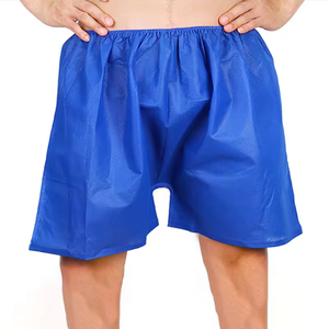 Embalaje individual de pantalones cortos desechables para hombre de salón de SPA, bóxer de masaje natural - Product Image 5