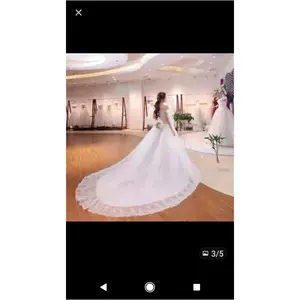 Tùy Chỉnh Thực Hiện Váy Cưới Trắng Giá Bridal Gowns Cho Cô Dâu Chất Lượng Tốt