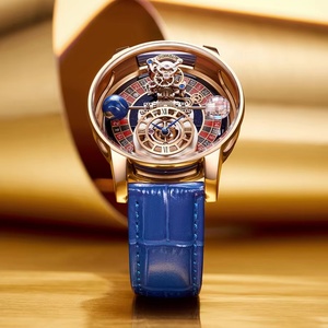 Montre-bracelet Pindu Man Business Coin Fashion, design transparent ajouré, Roulette Céleste, Quartz, résistance à l'eau 3 ATM, Acier Inoxydable - Product Image 2