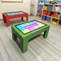 Table de jeu tactile capacitive intelligente de 43 pouces Type TFT pour étude interactive Publicité intérieure Garantie 1 an Matériau métallique