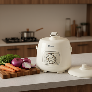 Olla a Presión Eléctrica IAGREEA de 1.8L, Mini Olla Antiadherente 6 en 1 con Control Mecánico para Uso Doméstico - Product Image 2