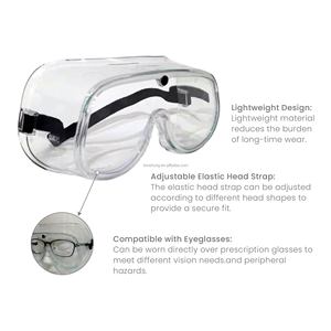 EN166 Chemical Laboratory Full Frame antifog safety goggles - Product Image 5