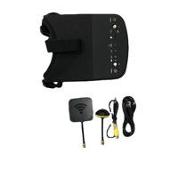 Lunettes FPV LS 800D avec DVR 5.8G 40CH 5 pouces 800x480, casque vidéo Diversity avec batterie intégrée pour pièces FPV de course RC