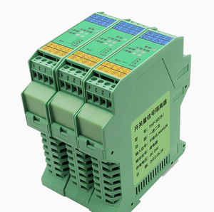 Aislador de convertidor de señal de contacto seco Entrada digital a unidad de transistor de salida de relé 5A para monitoreo de puerta de seguridad - Product Image 4