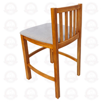 Silla de Comedor al por Mayor, Silla Moderna de Madera con Asiento de Tela Cómodo, Silla para Restaurante y Hotel