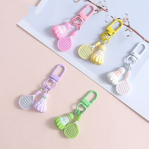 Llavero Creativo Multicolor con Mini Raqueta de Bádminton, Llavero con Raqueta de Bádminton, Adorno para Bolsos - Product Image 3