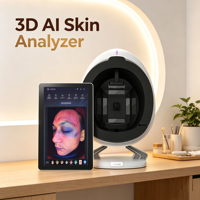 Analyseur d'hydratation cutanée 2026 – Appareil professionnel d'analyse de la peau – Scanner de diagnostic cutané pour usage en salon