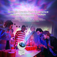 Projecteur d'étoiles pour enfants, veilleuse galaxie, nébuleuse, lune, ABS, décoration de salon, chambre à coucher, cadeau pour enfants, ciel étoilé LED