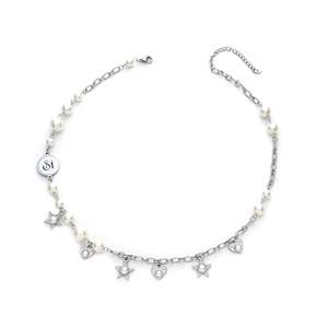 E895-N280-0198P สร้อยคอประดับลูกปัดแฟชั่น - Product Image 1
