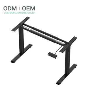 Máy tính văn phòng nghiên cứu bảng duy nhất motorheight có thể điều chỉnh điện đứng bàn Khung nhà ngồi-đứng nâng bàn văn phòng - Product Image 1