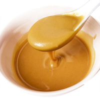 Pâte de sésame liquide sans sucre ajouté de qualité A L-C136 pour les régimes cétogènes et diabétiques, collations pour enfants, enrichie en calcium, certifiée HACCP