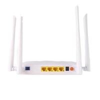 Modem Router Vsol V2804ac-z FTTH 5G GPON WiFi5 ONT 4GE XPON Dual Band WiFi ONU AC1200 dengan Adaptor EU/UK FTTH