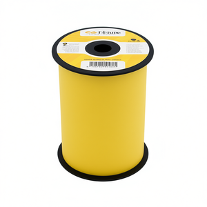 Cinta Amarilla Mate de 500m para Decoración de Fiestas, Amarillo Mate, Bolsa de 3 Piezas - Product Image 2