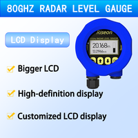 Radar de niveau anticorrosion 80 GHz, vente directe usine, pour la surveillance des réservoirs d'eau, de diesel et de mazout